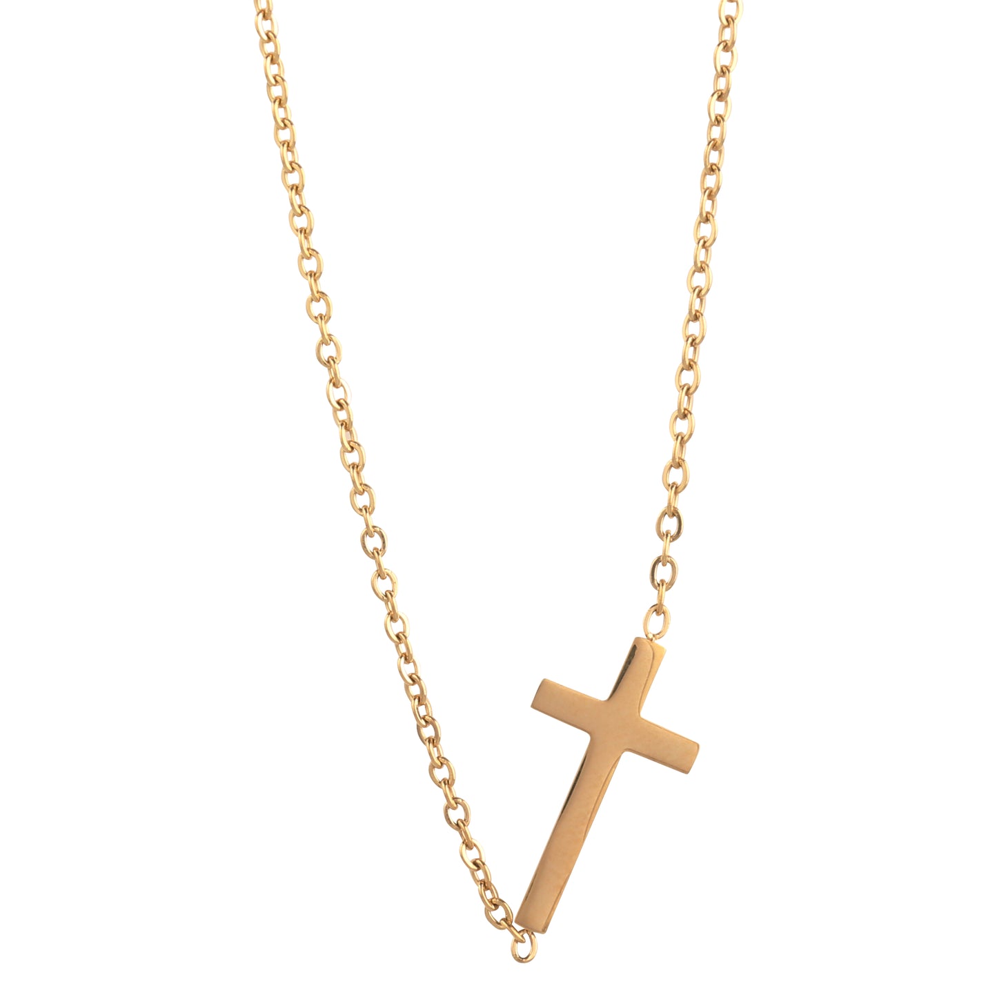 Gold Cross Pendant