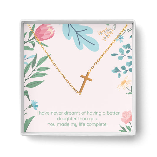 Gold Cross Pendant